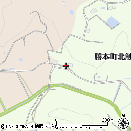 長崎県壱岐市勝本町北触1187周辺の地図