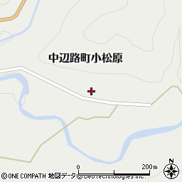 和歌山県田辺市中辺路町小松原123周辺の地図