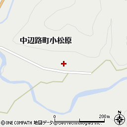 和歌山県田辺市中辺路町小松原436周辺の地図