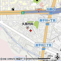 直調剤薬局割子川店周辺の地図