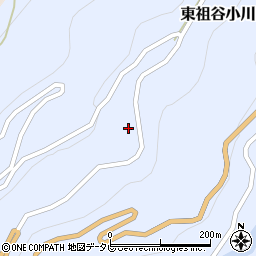 徳島県三好市東祖谷小川231周辺の地図