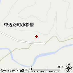 和歌山県田辺市中辺路町小松原363周辺の地図