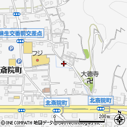 愛媛県松山市北斎院町517周辺の地図