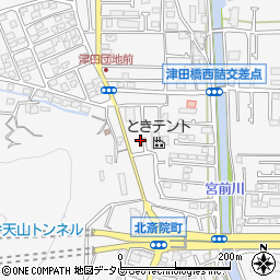 愛媛県松山市北斎院町899周辺の地図