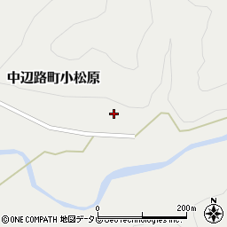 和歌山県田辺市中辺路町小松原357周辺の地図