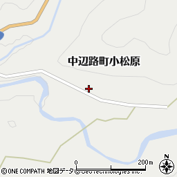和歌山県田辺市中辺路町小松原456周辺の地図