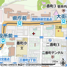 四国労働金庫愛媛支店周辺の地図