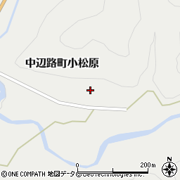 和歌山県田辺市中辺路町小松原745周辺の地図