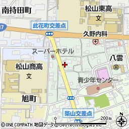 島崎理容所周辺の地図