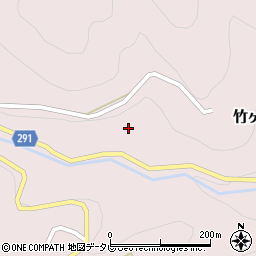 徳島県那賀郡那賀町竹ヶ谷長門54-1周辺の地図