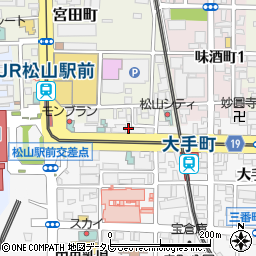 株式会社ノザワ　松山営業所周辺の地図