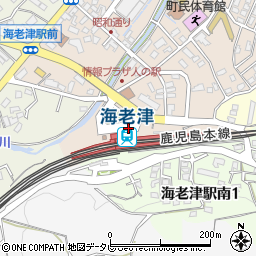 海老津駅周辺の地図