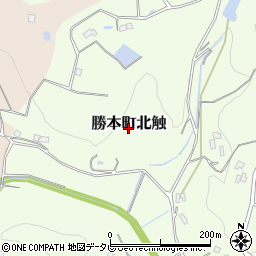 長崎県壱岐市勝本町北触周辺の地図