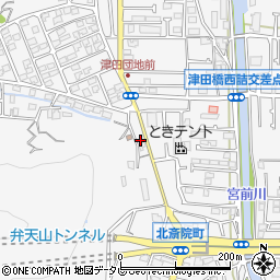 愛媛県松山市北斎院町896-2周辺の地図