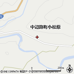 和歌山県田辺市中辺路町小松原457周辺の地図