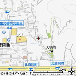 愛媛県松山市北斎院町616周辺の地図