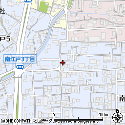 松山南江戸町郵便局 ＡＴＭ周辺の地図