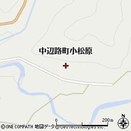 和歌山県田辺市中辺路町小松原426周辺の地図