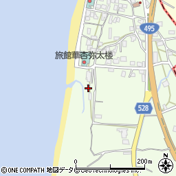 福岡県福津市勝浦582-2周辺の地図