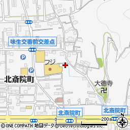 愛媛県松山市北斎院町620周辺の地図