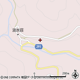 徳島県那賀郡那賀町竹ヶ谷長門周辺の地図