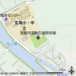 福岡県宗像市江口958周辺の地図