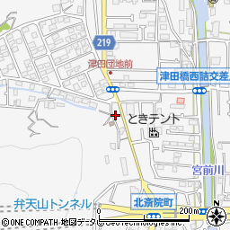 愛媛県松山市北斎院町896周辺の地図