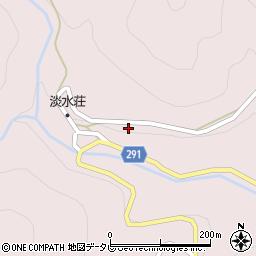 徳島県那賀郡那賀町竹ヶ谷長門94周辺の地図