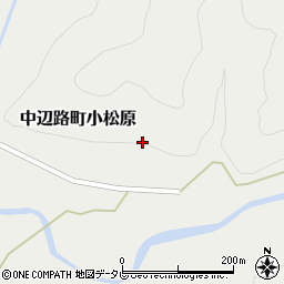 和歌山県田辺市中辺路町小松原394周辺の地図