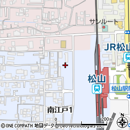 愛媛労働基準協会（公益社団法人）　松山支部周辺の地図