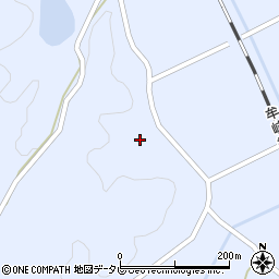徳島県阿南市新野町西地周辺の地図