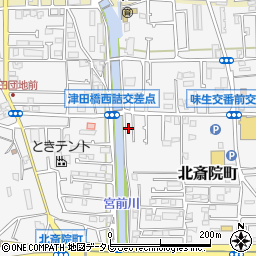 愛媛県松山市北斎院町678周辺の地図