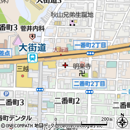 はんこ屋さん２１松山店周辺の地図