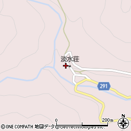 徳島県那賀郡那賀町竹ヶ谷長門147周辺の地図