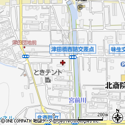 愛媛県松山市北斎院町928周辺の地図