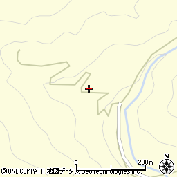 高知県長岡郡大豊町立川下名737周辺の地図