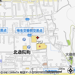 愛媛県松山市北斎院町700周辺の地図
