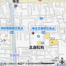 愛媛県松山市北斎院町685周辺の地図