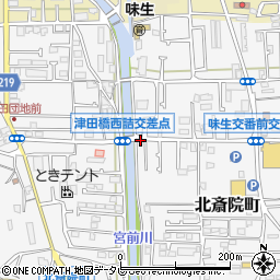 山西建材周辺の地図