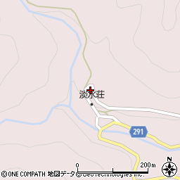 徳島県那賀郡那賀町竹ヶ谷長門158-1周辺の地図