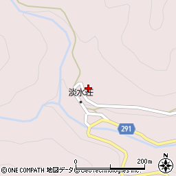 徳島県那賀郡那賀町竹ヶ谷長門115周辺の地図