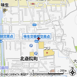 愛媛県松山市北斎院町711-1周辺の地図
