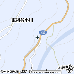 徳島県三好市東祖谷小川54周辺の地図