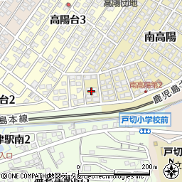 福岡県遠賀郡岡垣町南高陽8周辺の地図