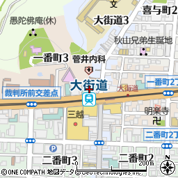 松山東急ＲＥＩホテル周辺の地図