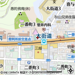 オリックス株式会社　松山支店周辺の地図
