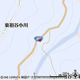 徳島県三好市東祖谷小川139周辺の地図