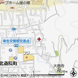 愛媛県松山市北斎院町604周辺の地図