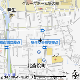 愛媛県松山市北斎院町733周辺の地図