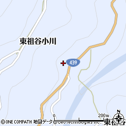 徳島県三好市東祖谷小川49周辺の地図